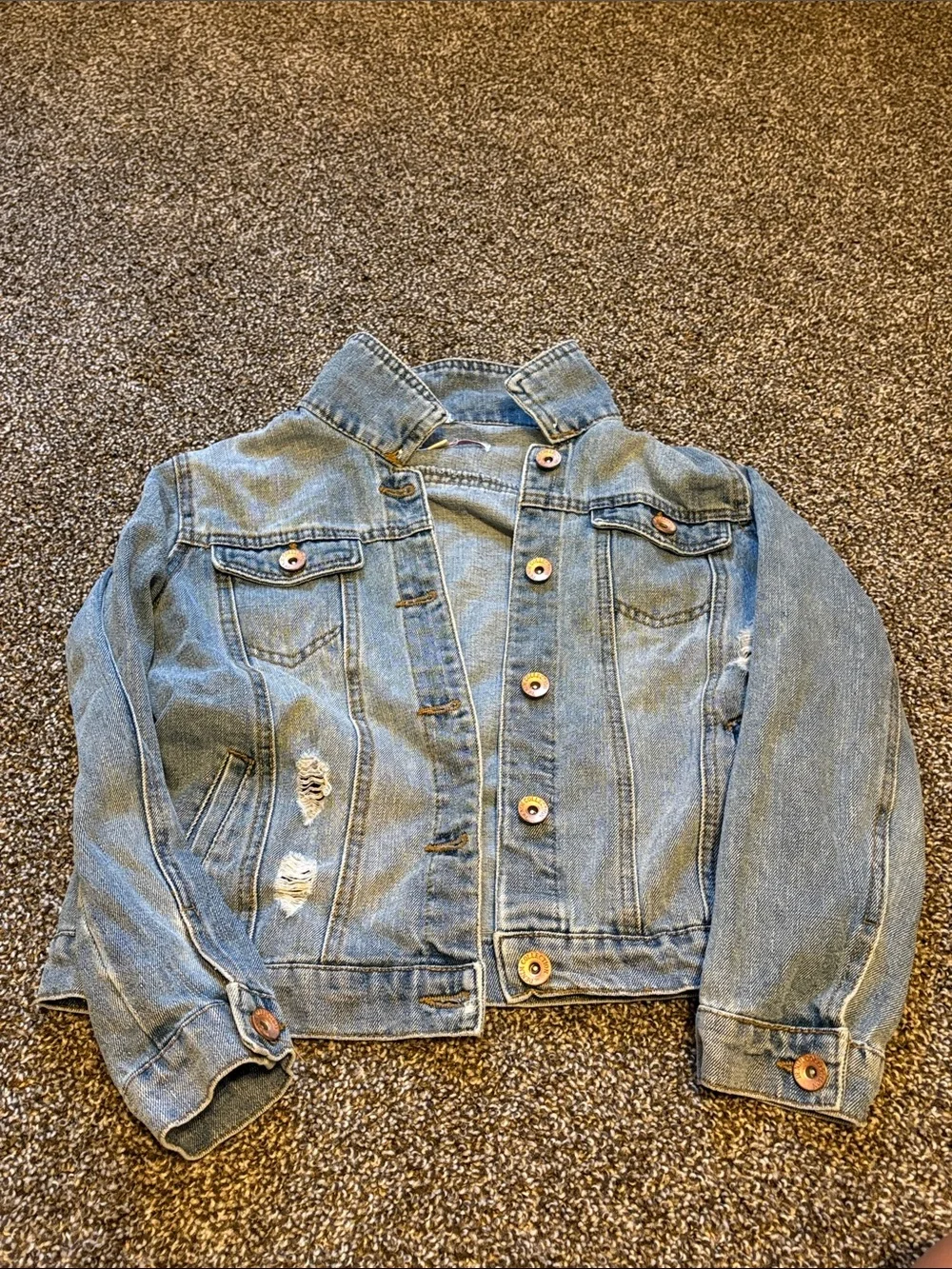 Kids Light Blue Denim Jacket - Classic Style